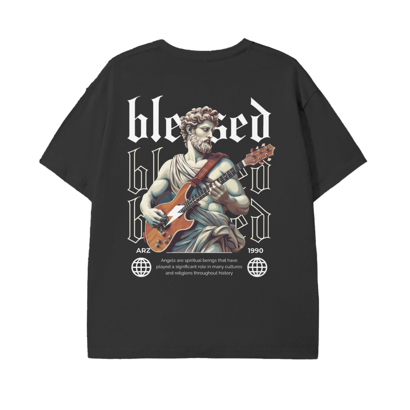 Blessed Modern T-Shirt, Ancient Style Inspiration