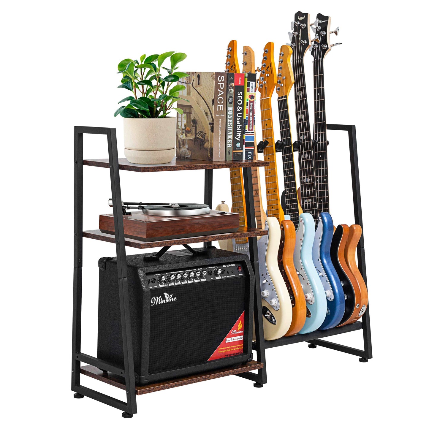 Arzuza Music Multiguitar Stand Guitar Rack