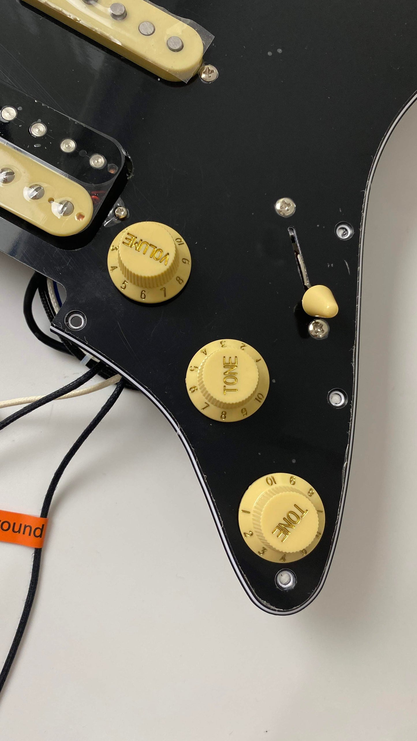 Arzuza Music Electric Guitar Pickguard 7 Positions HSS Alnico V Split Coil Humbucker and Single Coil - Arzuza Music