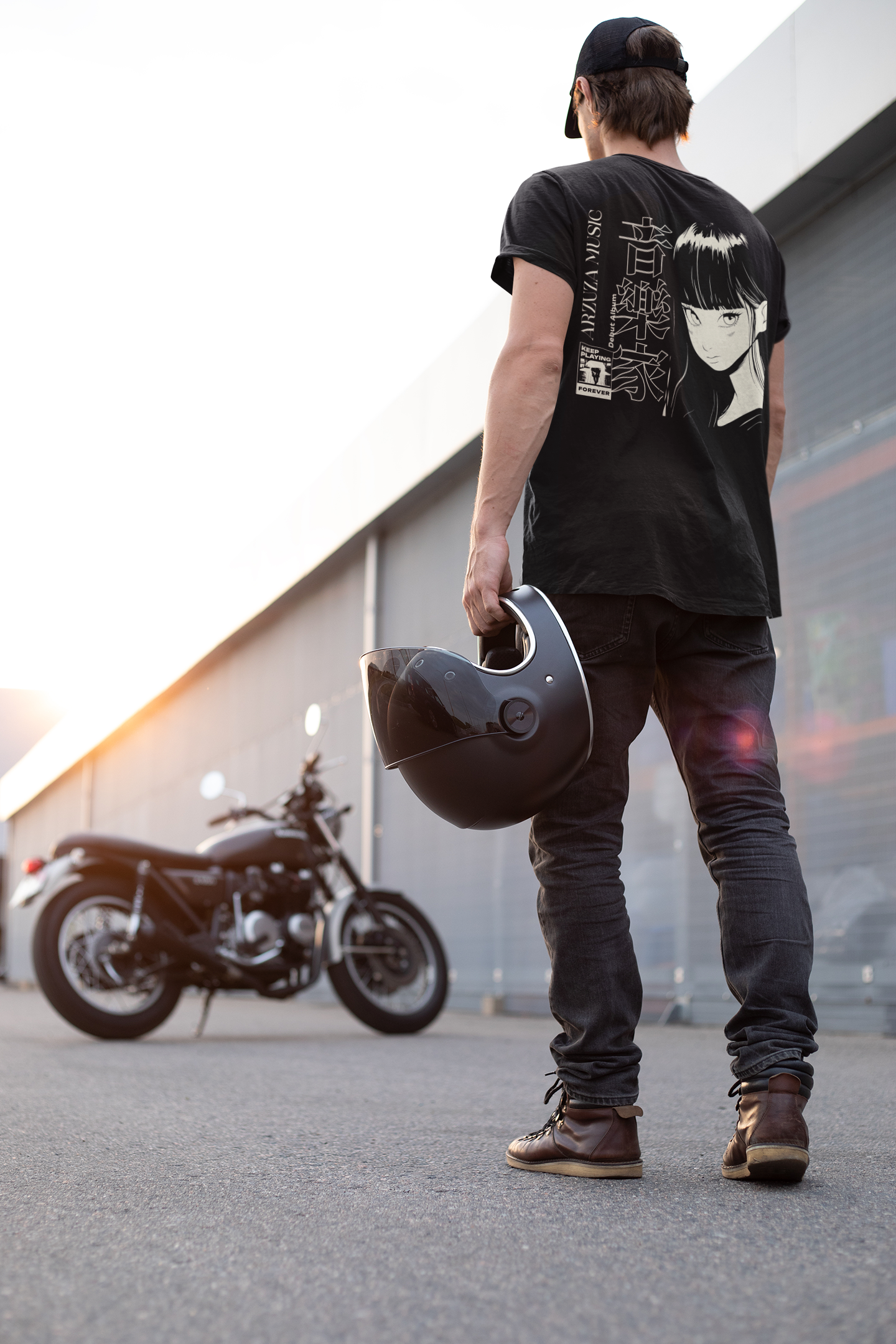 Lo-Fi Muse – Modern T-Shirt