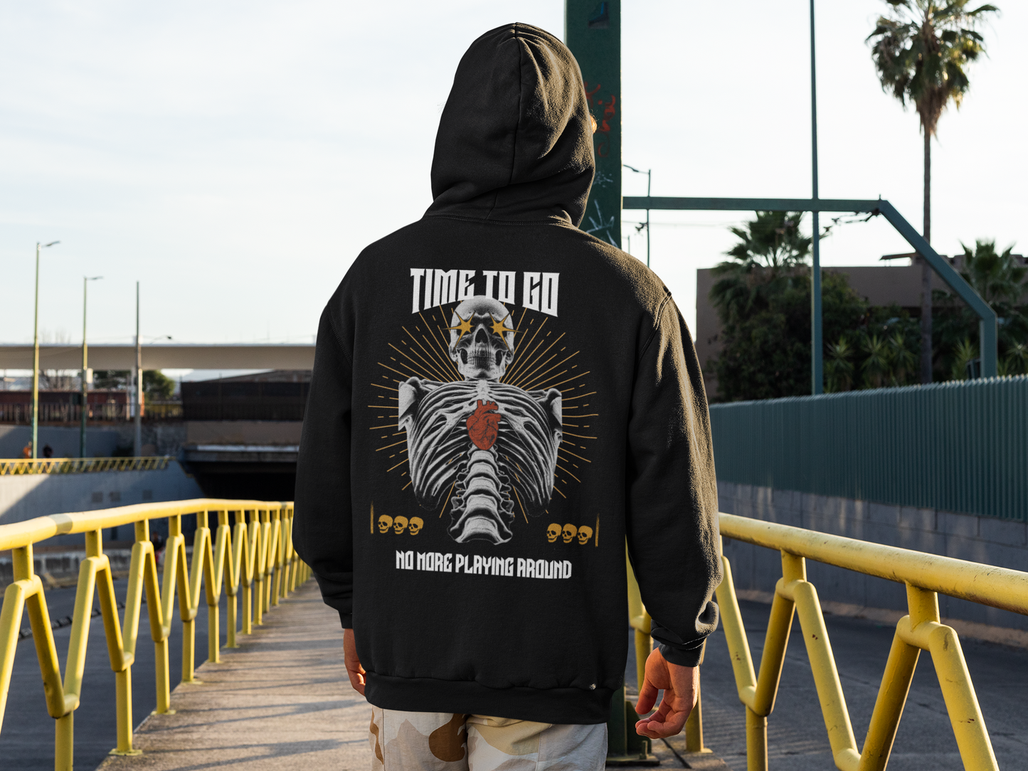 Time to Go – Modern Hoodie