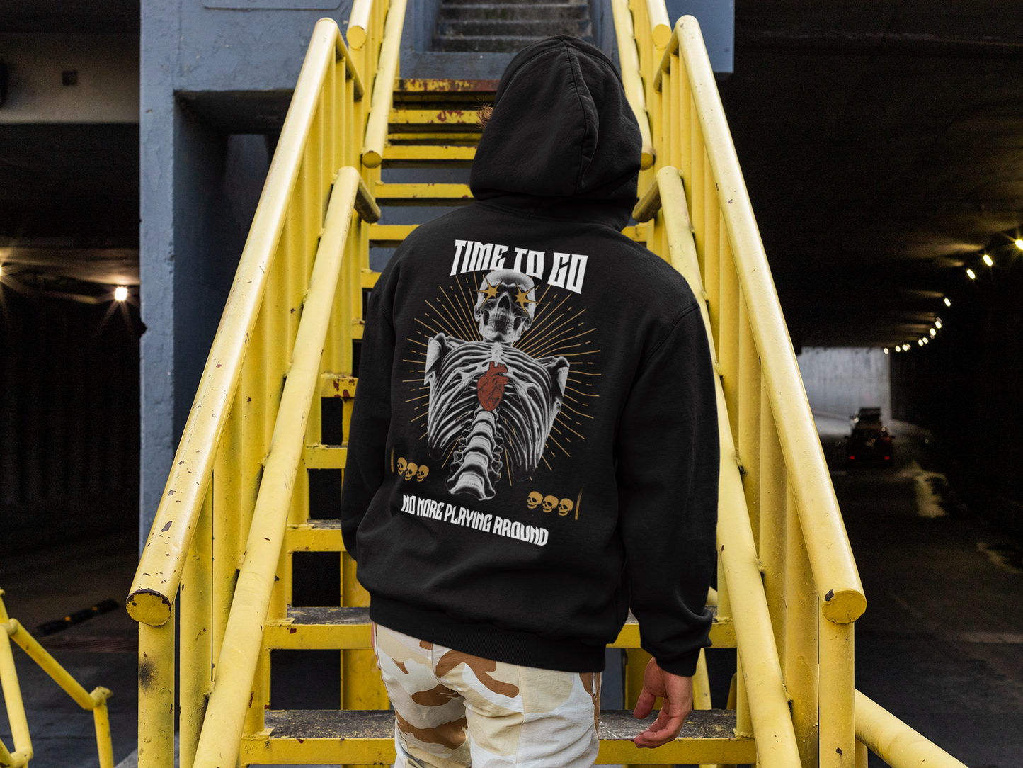 Time to Go – Modern Hoodie