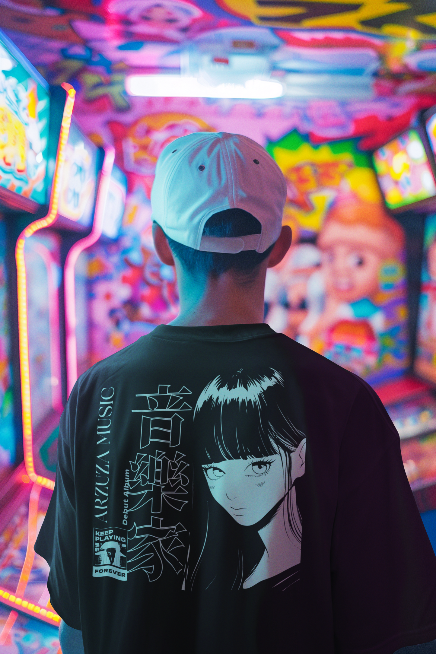 Lo-Fi Muse – Modern T-Shirt