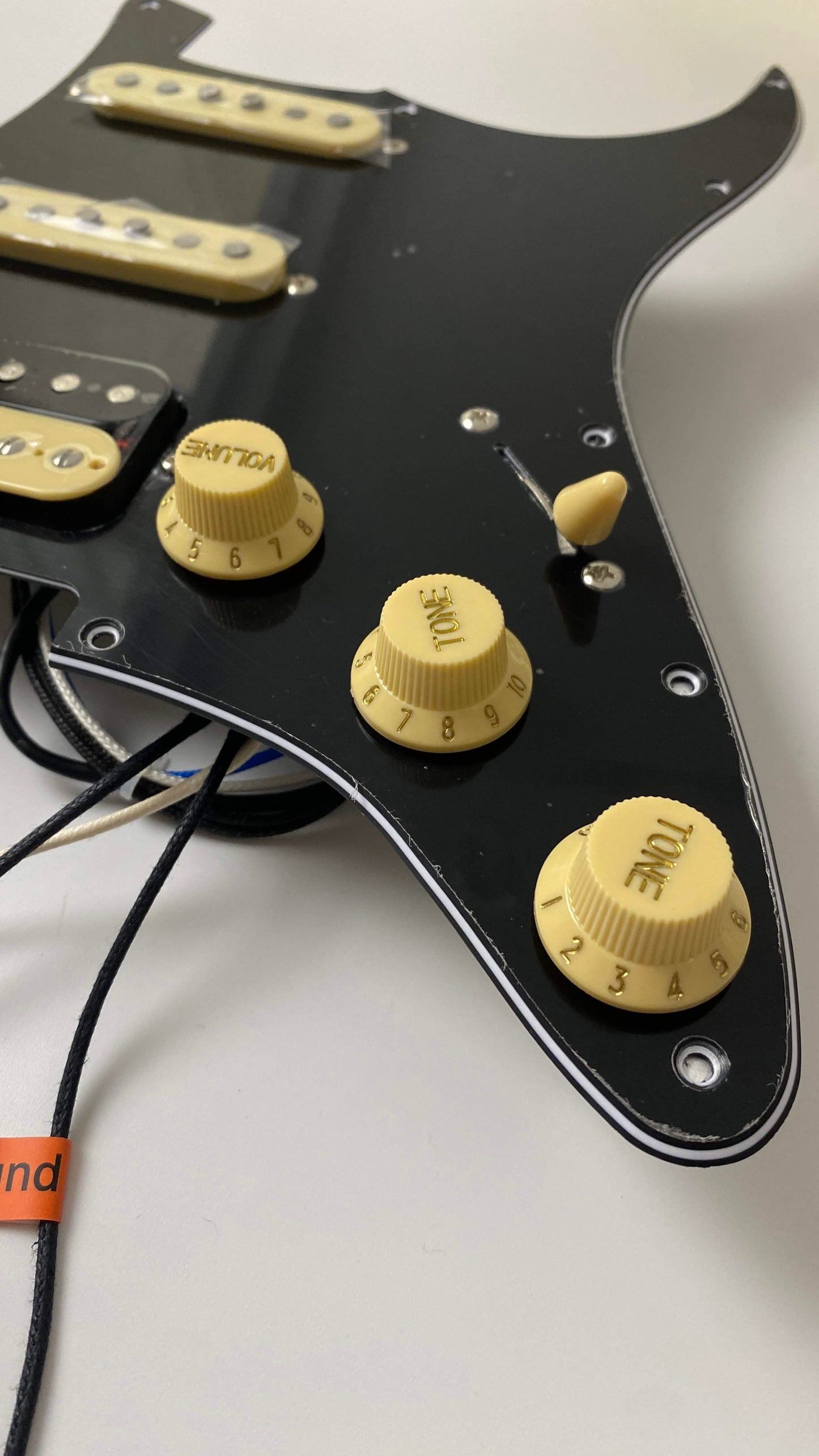 Arzuza Music Electric Guitar Pickguard 7 Positions HSS Alnico V Split Coil Humbucker and Single Coil - Arzuza Music