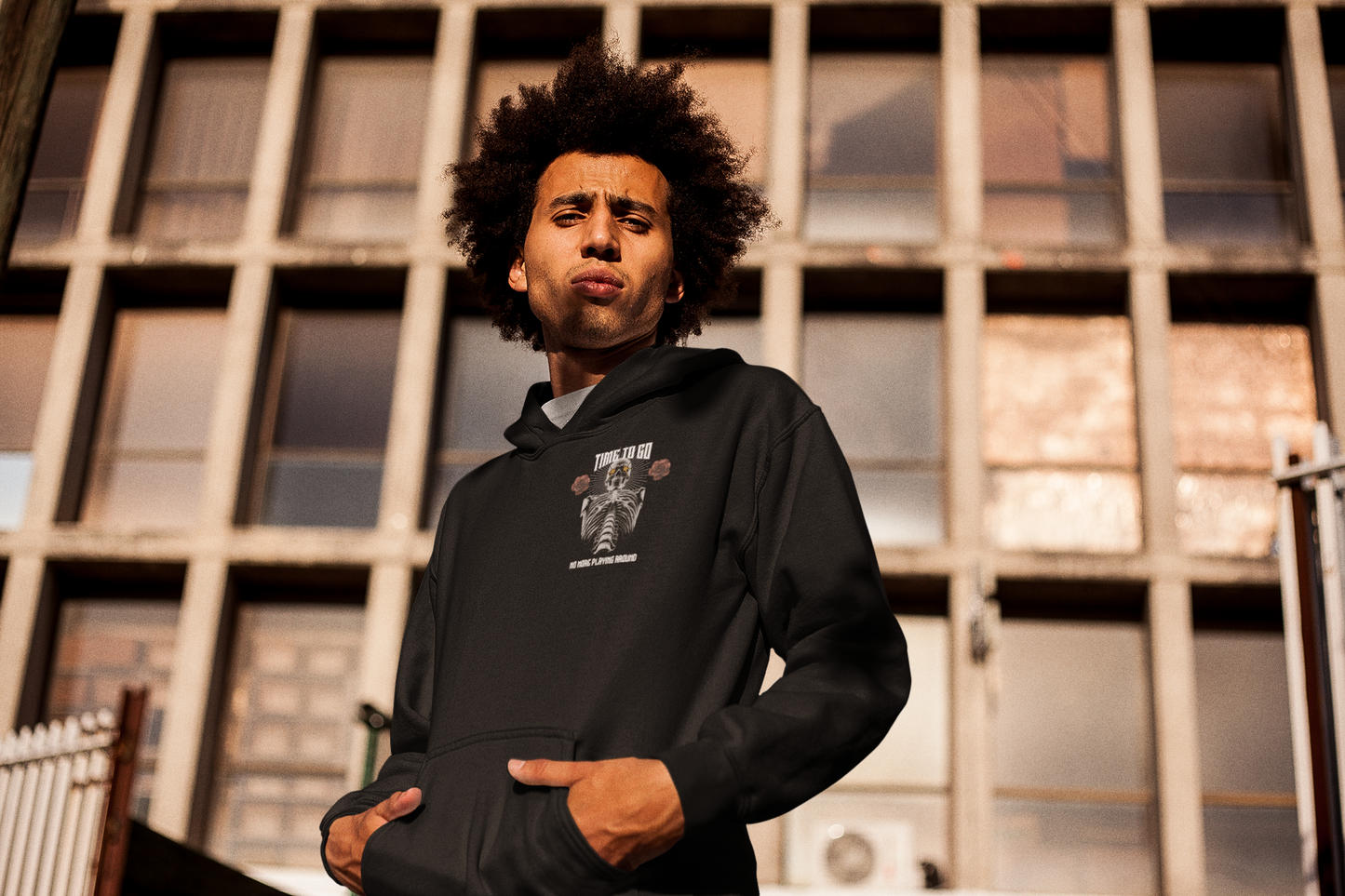 Time to Go – Modern Hoodie