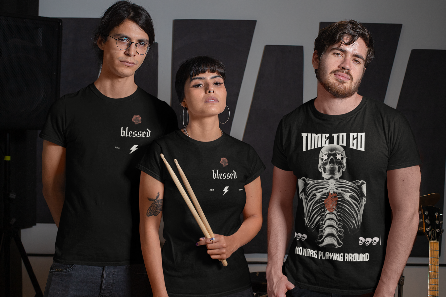 Blessed Modern T-Shirt, Ancient Style Inspiration