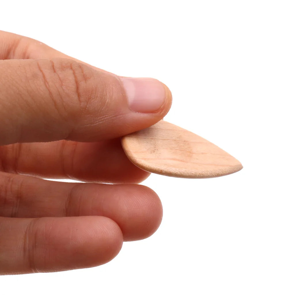 1 Pcs Wooden Guitar Picks