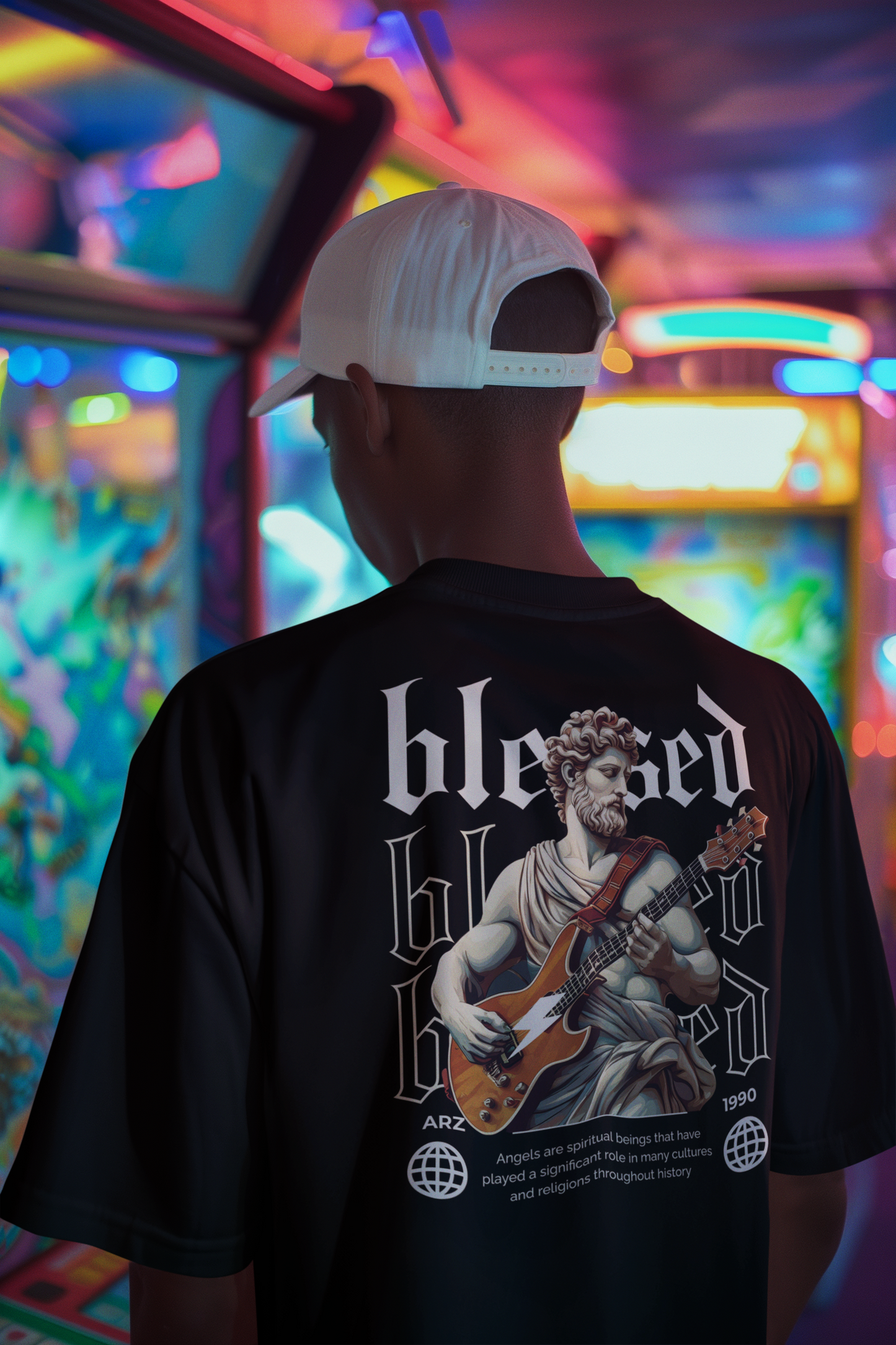 Blessed Modern T-Shirt, Ancient Style  Inspiration