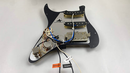 Arzuza Music Electric Guitar Pickguard  7 Positions  HSS Alnico V  Split Coil  Humbucker and Single Coil - Arzuza Music